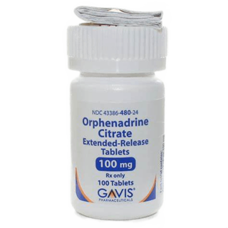 Orphenadrine 100 mg